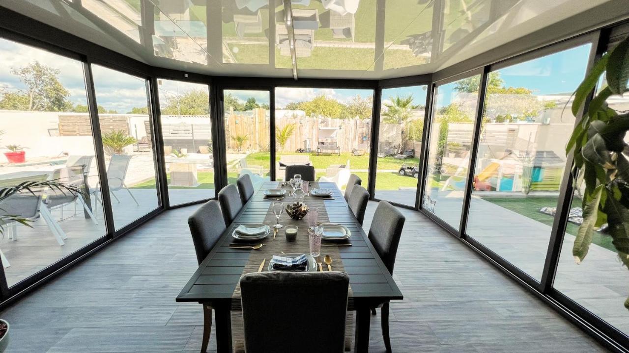 Villa Dali La Garde 260M2 Jacuzzi, Sauna, Piscine, Jardin 500M2, 5 Minutes De La Plage Екстериор снимка